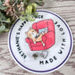 Lazy cat retractable badge reel