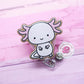 Axolotl badge reel