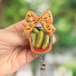 Halloween Pickles Retractable Badge Reel