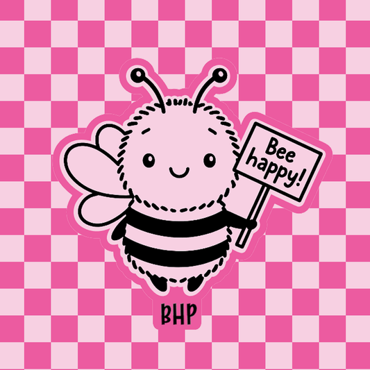 Bee happy bumblebee silicone freshie mold