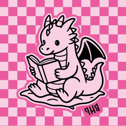 Reading dragon silicone freshie mold