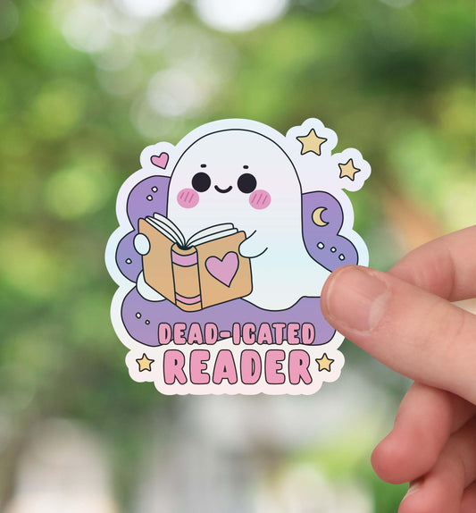 Deadicated reader sticker