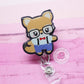 Nerdy fox badge reel