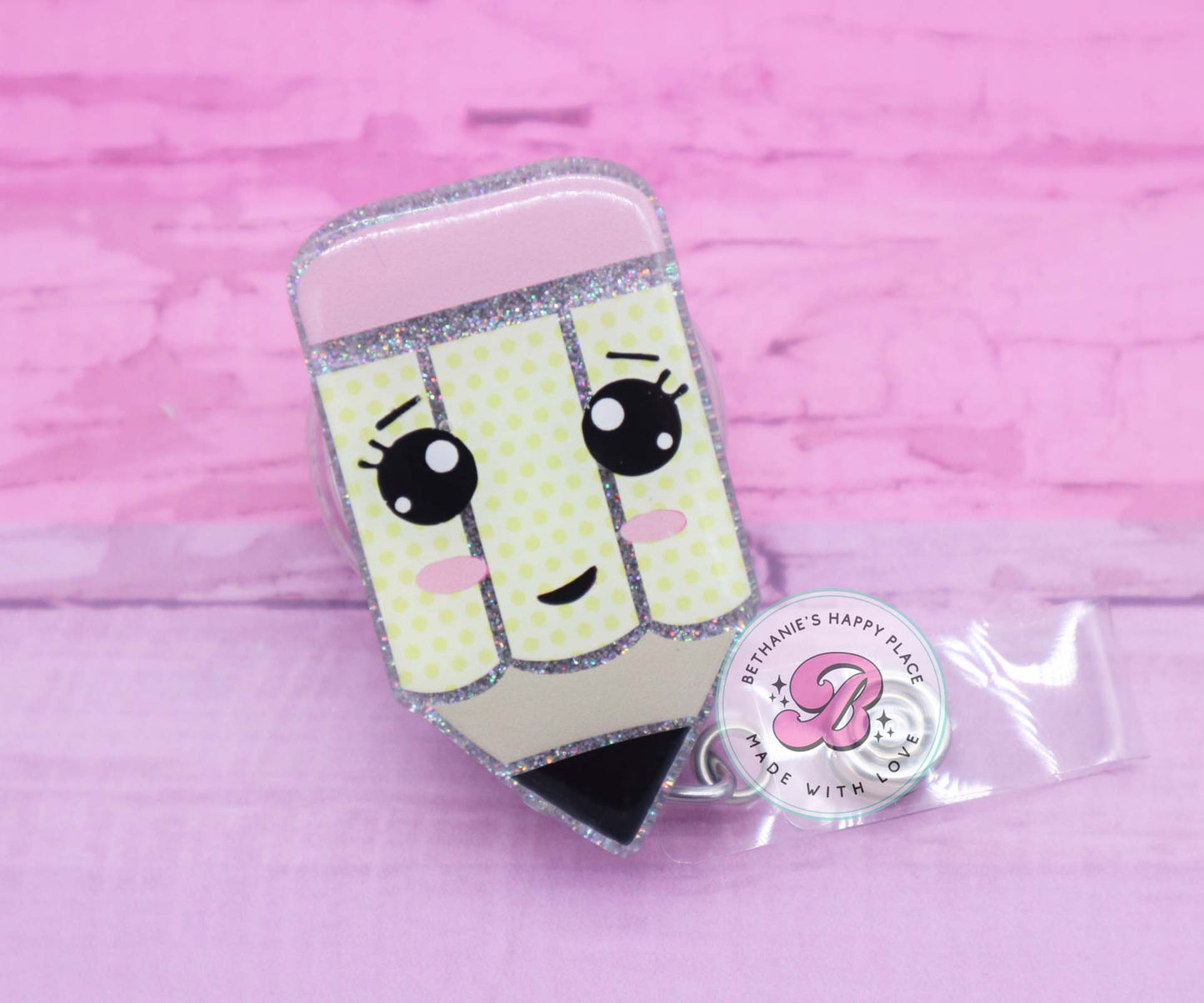 Pencil badge reel