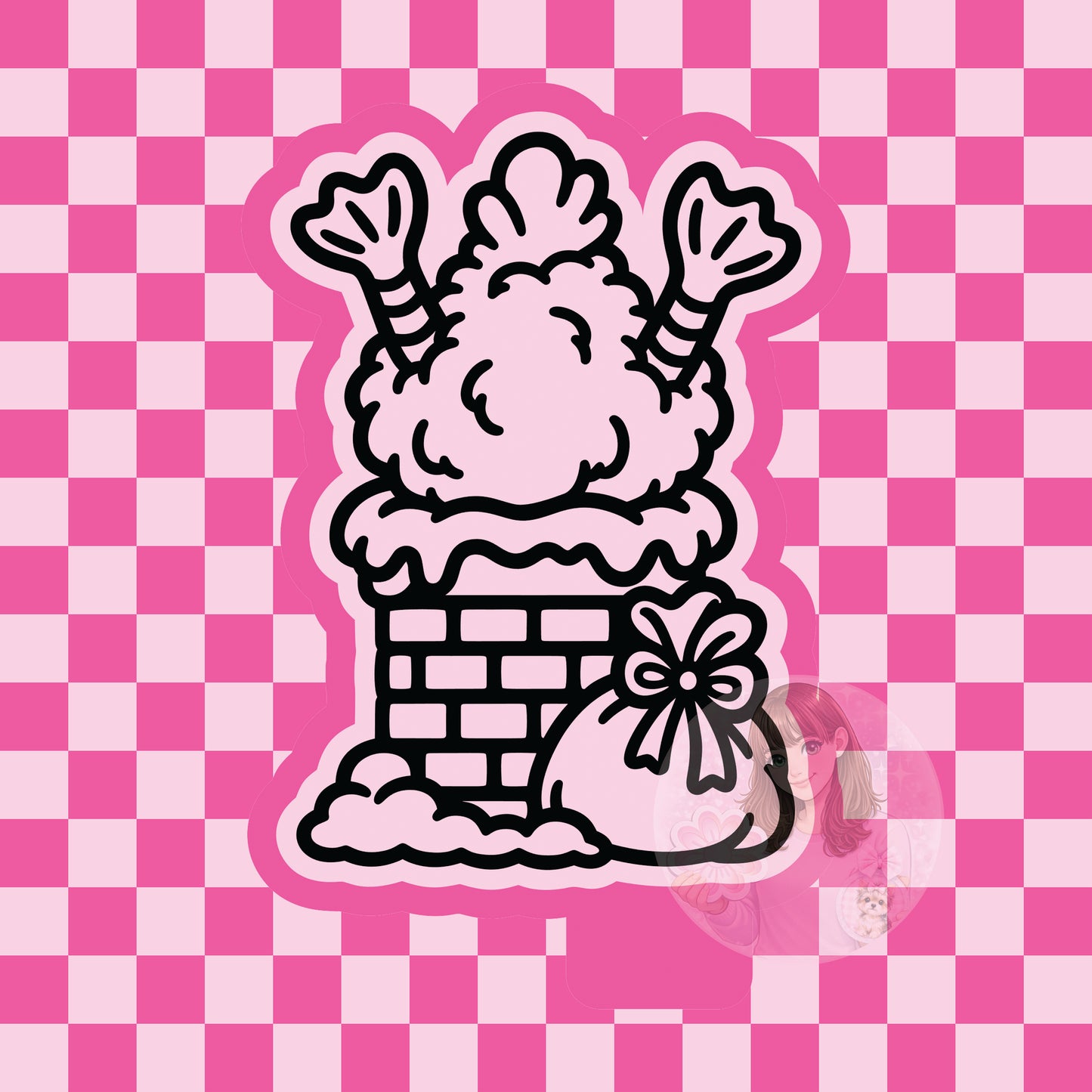 Chimney goose silicone freshie mold