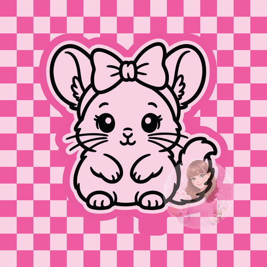 Chinchilla silicone freshie mold