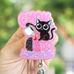 C'mon do something brain retractable badge reel