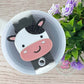 Cute cow cup topper, cow acrylic tumbler topper, cow gifts, cow accessories, cup accessories, topper for cup, tumbler tag, 20oz, 30oz, 40oz