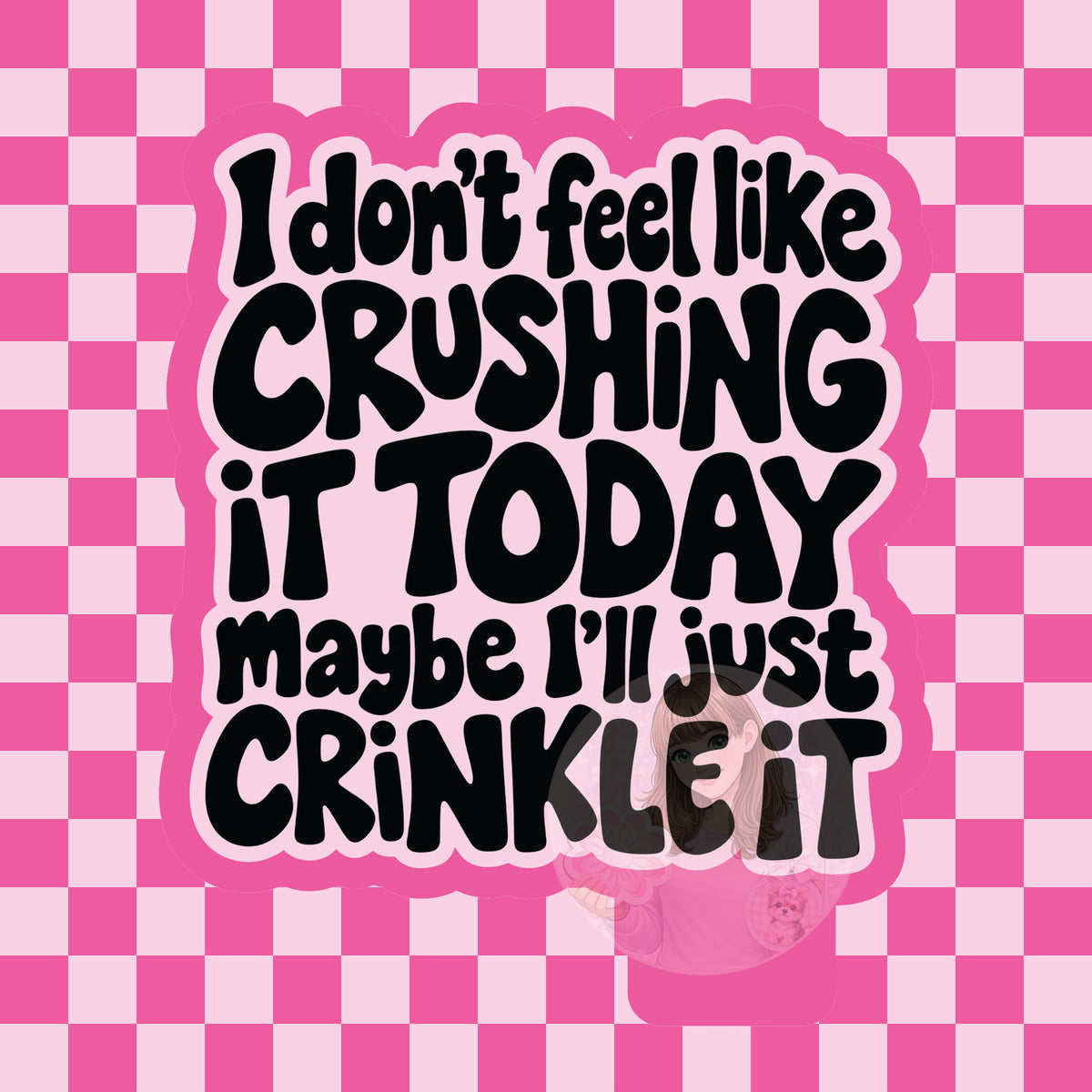 Crinkle it silicone freshie mold