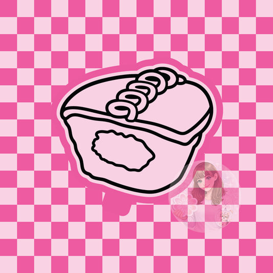 Cupcake silicone freshie mold