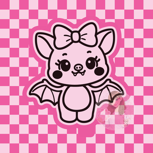 Cute bat silicone freshie mold