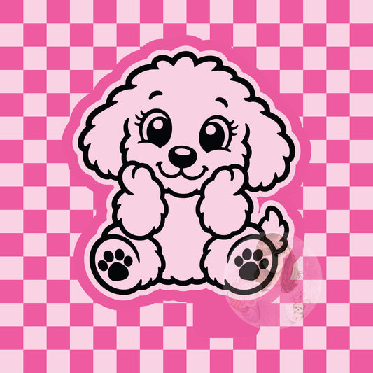Cutesy puppy silicone freshie mold