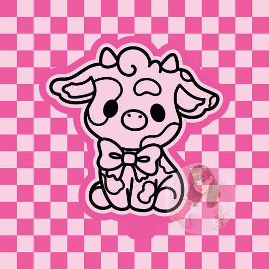 Cow cutey silicone freshie mold
