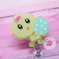 Easter chick badge reel