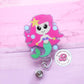 Mermaid badge reel