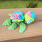 Bouquet turtle articulated 3D figurine