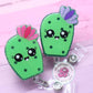 Cactus badge reel