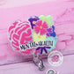 Mental health badge reel