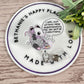 Overthinking opossum retractable badge reel