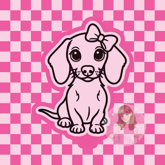 Dachshund silicone freshie mold