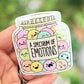 A spectrum of emotions sticker
