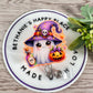 Cute Halloween ghost retractable badge reel