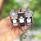 Halloween Coffees Retractable Badge Reel