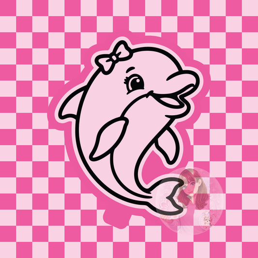 Dolphin silicone freshie mold
