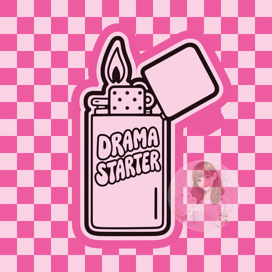 Drama starter lighter silicone freshie mold