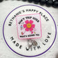 Motivational badge reel, don't trip over what's behind you, motivational nurse gift, badge holder nurse, mental health badge clip