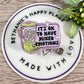 It's ok to have mixed emotions mental health badge reel
