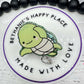 Sea turtle badge holder