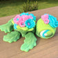 Bouquet turtle articulated 3D figurine