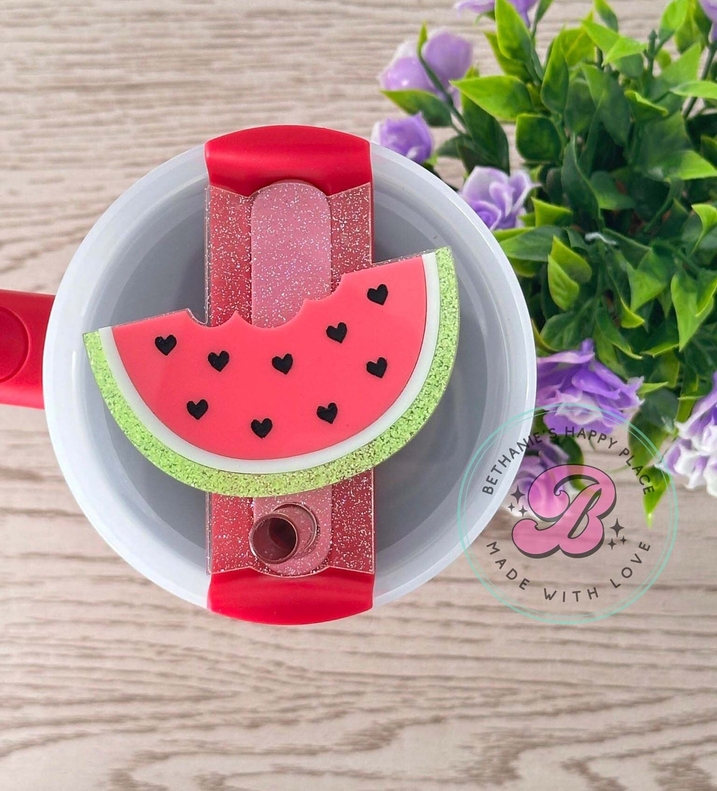 Watermelon cup topper