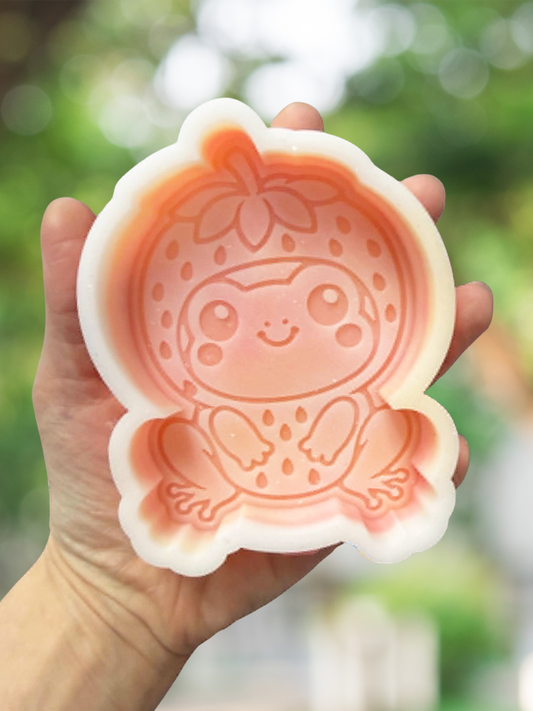 Strawberry frog mold - READY TO SHIP