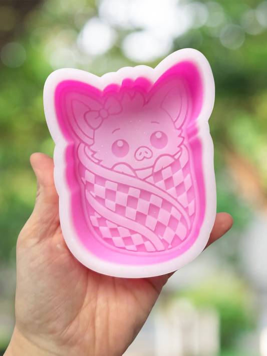 Swaddled bat mold - READY TO SHIP