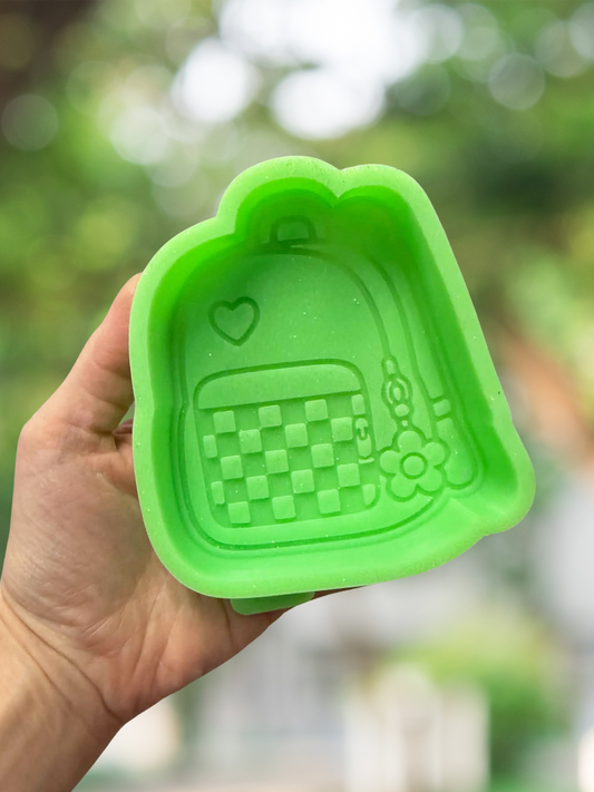 Checkered backpack mold - READY TO SHIP