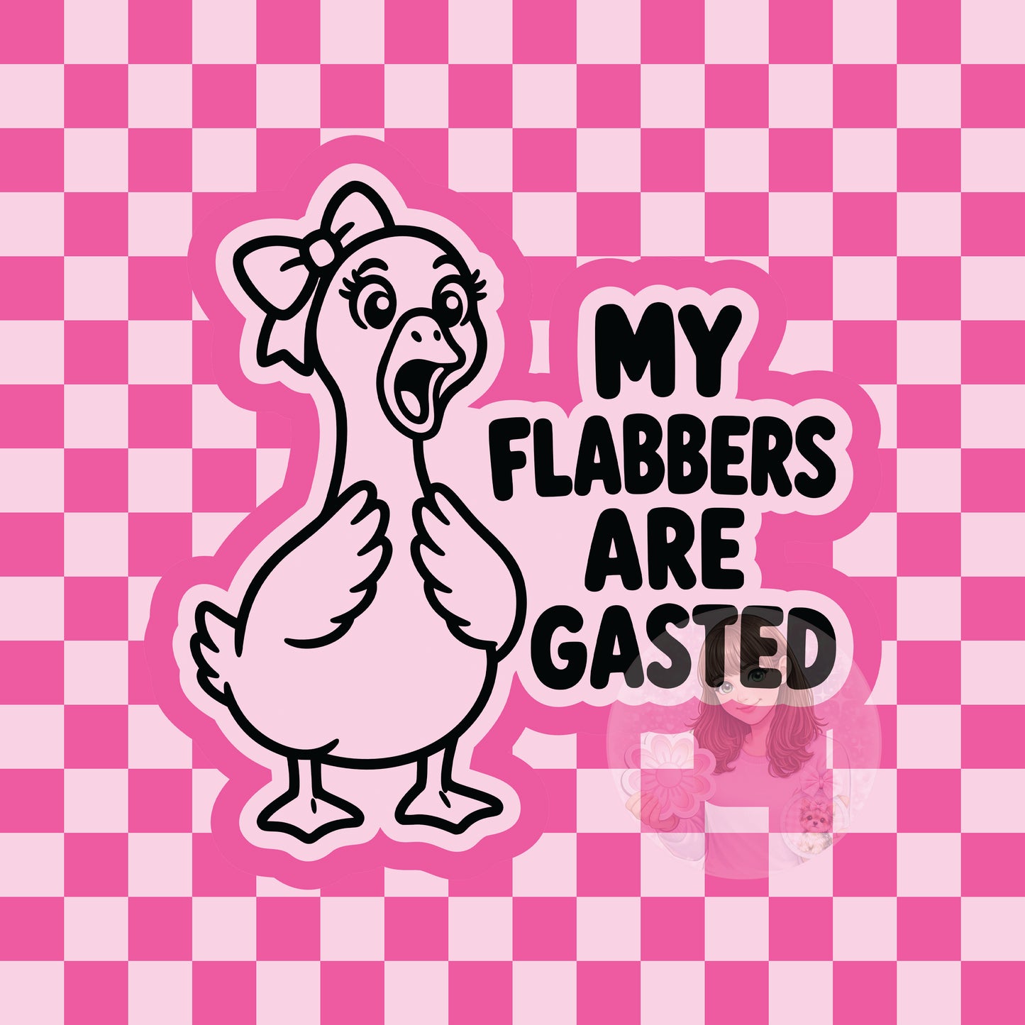 Flabbergasted goose silicone freshie mold