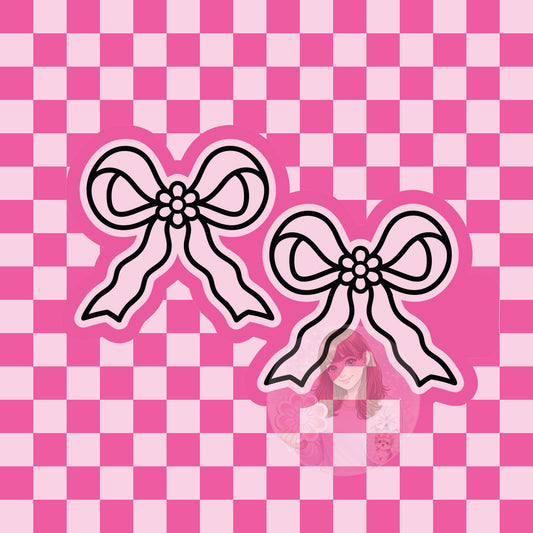 Daisy bow vent clip silicone freshie mold