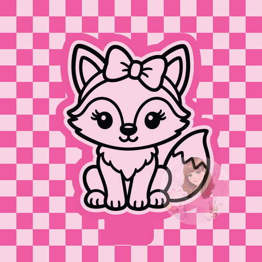 Fox girl silicone freshie mold