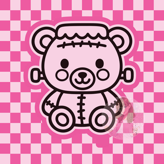 Franken teddy silicone freshie mold