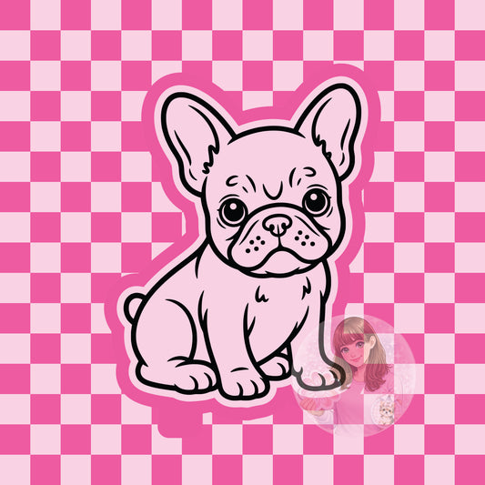 Frenchie silicone freshie mold