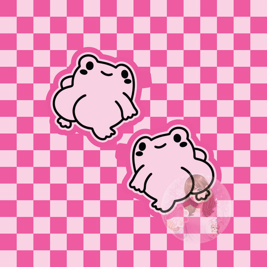 Frog butt silicone freshie vent clip molds