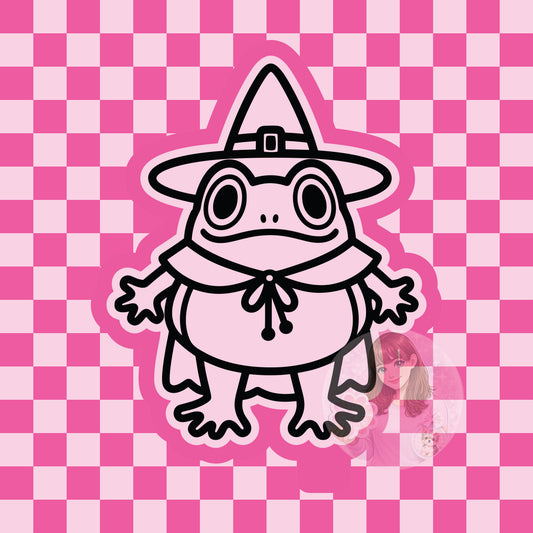 Witch frog silicone freshie mold