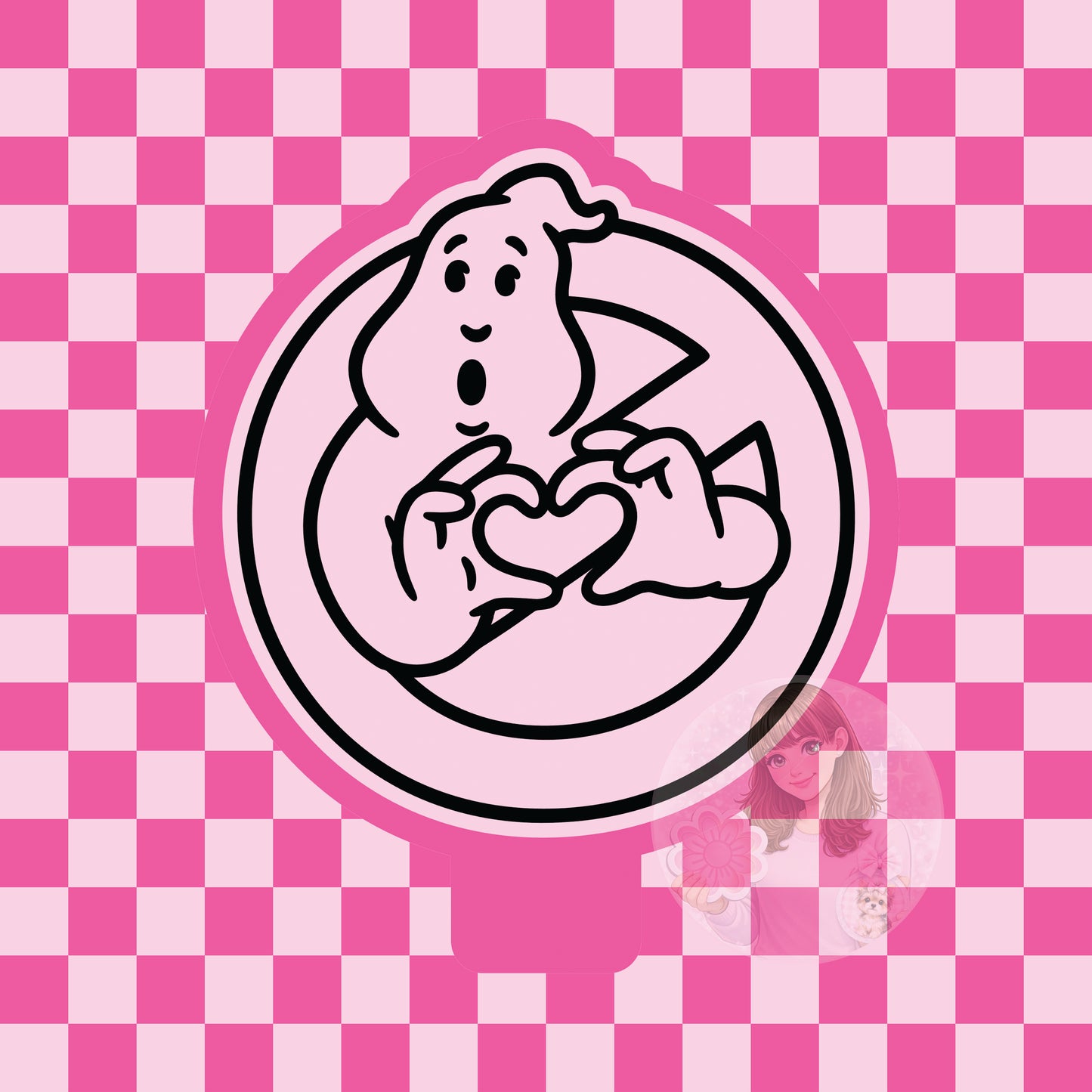 Ghost logo silicone freshie mold