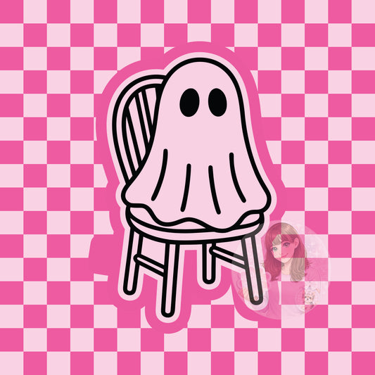 Ghost on chair silicone freshie mold