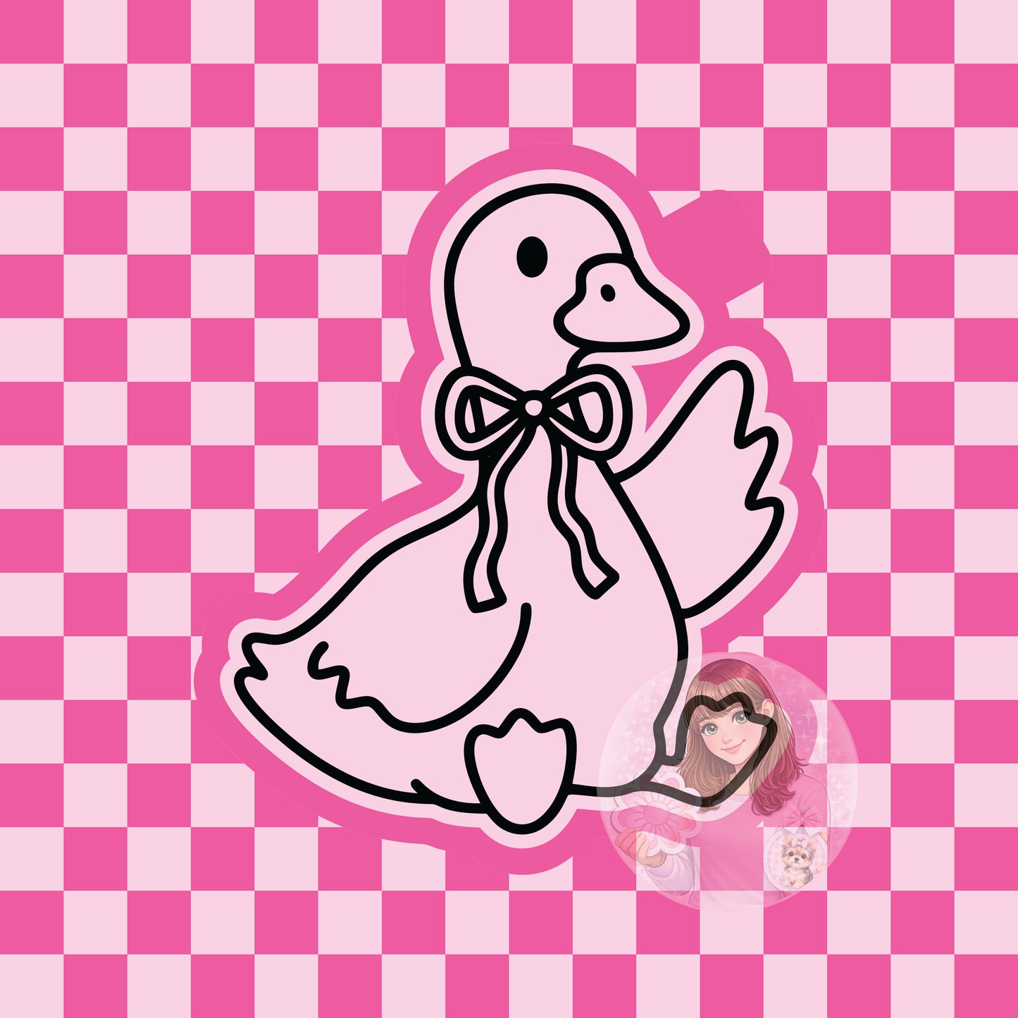 Sweet goose silicone freshie mold