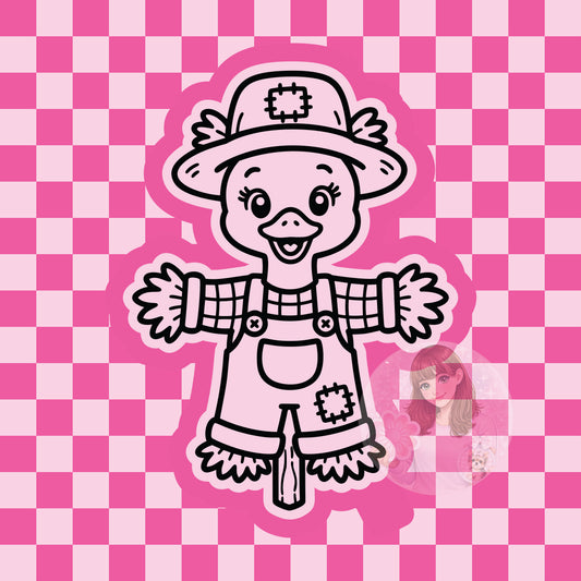 Goose scarecrow silicone freshie mold