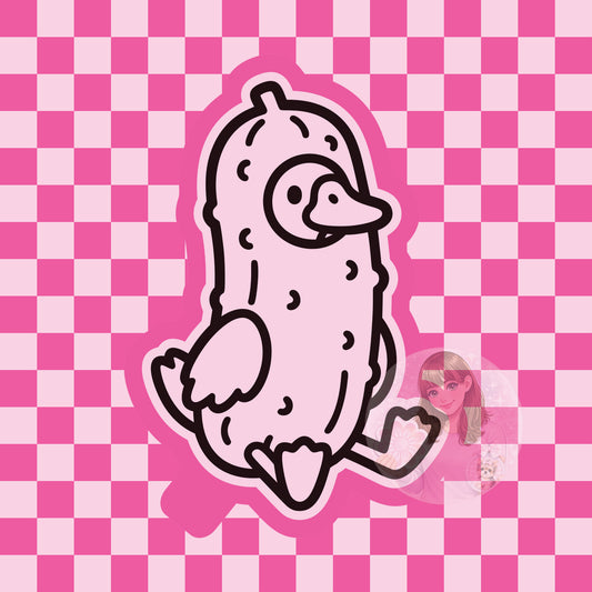 Goose pickle silicone freshie mold