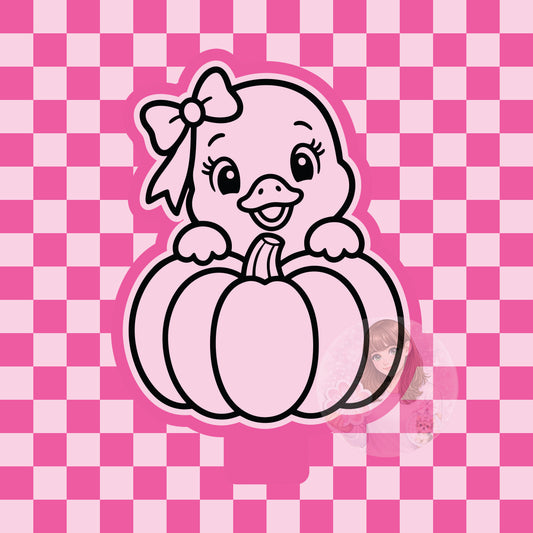 Goose pumpkin silicone freshie mold